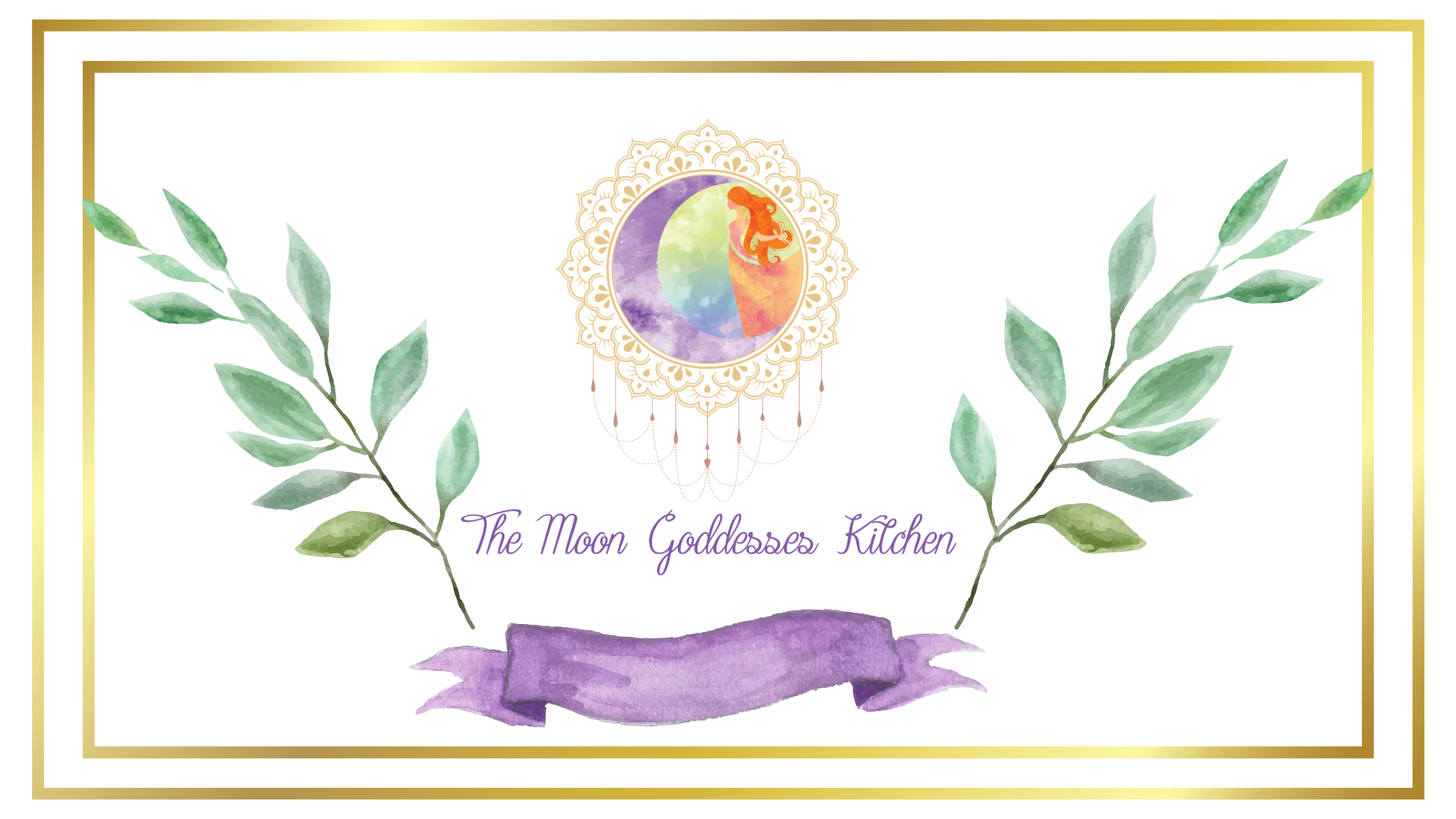 Moon Goddesses Kitchen Banner